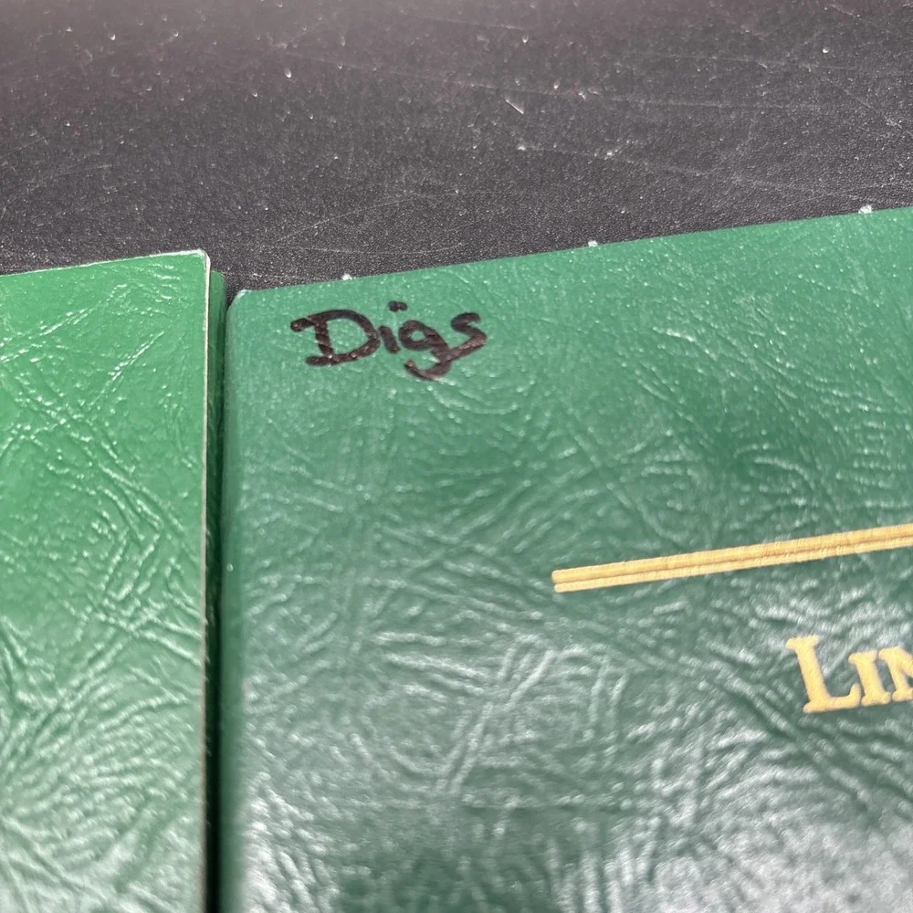 Littleton Lincoln Cents Coin Folder USA Vol 1 & 2 1909-1974 Albums Book Collect